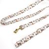 imageOrganic Cotton Dog Leash for SmallMedium and Large BreedBrass Hardware Pet Leash for WalkingRunning and Training 6FTWizard School