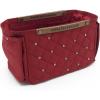 imageAngelinas Palace Voss Purse Insert Bag Organizers Adjustable Handbag Sharpers Tote Storage Gift for HerDiamond BlackDiamond Red