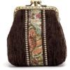 Floral Stripes Brown