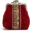 Floral Stripes Red
