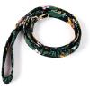 imageOrganic Cotton Dog Leash for SmallMedium and Large BreedBrass Hardware Pet Leash for WalkingRunning and Training 6FTTropical Night