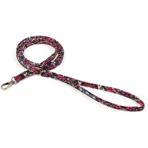 imageOrganic Cotton Dog Leash for SmallMedium and Large BreedBrass Hardware Pet Leash for WalkingRunning and Training 6FTAfrican