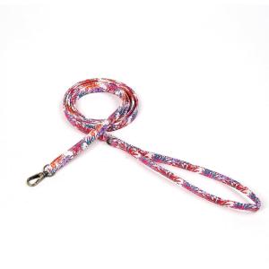 imageOrganic Cotton Dog Leash for SmallMedium and Large BreedBrass Hardware Pet Leash for WalkingRunning and Training 6FTBlooms