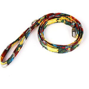 imageOrganic Cotton Dog Leash for SmallMedium and Large BreedBrass Hardware Pet Leash for WalkingRunning and Training 6FTCoconuts