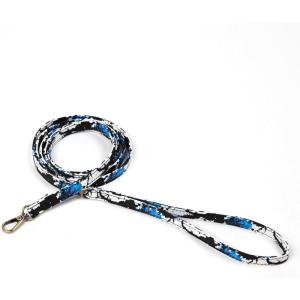 imageOrganic Cotton Dog Leash for SmallMedium and Large BreedBrass Hardware Pet Leash for WalkingRunning and Training 6FTLotus