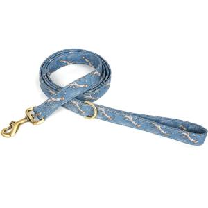 imageOrganic Cotton Dog Leash for SmallMedium and Large BreedBrass Hardware Pet Leash for WalkingRunning and Training 6FTLumber Jack