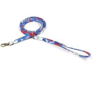imageOrganic Cotton Dog Leash for SmallMedium and Large BreedBrass Hardware Pet Leash for WalkingRunning and Training 6FTRhododendron