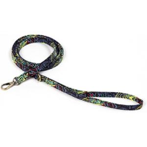 imageOrganic Cotton Dog Leash for SmallMedium and Large BreedBrass Hardware Pet Leash for WalkingRunning and Training 6FTSeaside