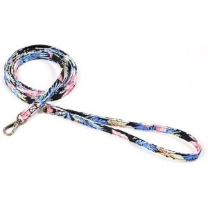 imageOrganic Cotton Dog Leash for SmallMedium and Large BreedBrass Hardware Pet Leash for WalkingRunning and Training 6FTTropical Pinky