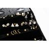 imageAngelinas Palace Annecy Jewelry Double Side Hanger Organizer Hook Hanging Closet Jewelry Storage Roll Detachable 24 Earring Ring Bars 28 Bracelet Pouches 40 Necklaces LoopsHeart