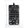 imageAngelinas Palace Brac Jewelry Hanger Organizer home storage hanger and travel organizer rollup with detachable holders and cover protection Diamond RedMemory Black