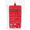 imageAngelinas Palace Brac Jewelry Hanger Organizer home storage hanger and travel organizer rollup with detachable holders and cover protection Diamond RedDiamond Red