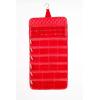 imageAngelinas Palace Brac Jewelry Hanger Organizer home storage hanger and travel organizer rollup with detachable holders and cover protection Diamond RedDiamond Red