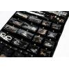 imageAngelinas Palace EZE Jewelry Hanger Organizer Home Storage Hanger Detachable Holders with Travel case Diamond BlackDiamond Black