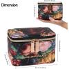 imageAngelinas Palace Jewelry Organizer Case Bridesmaid Gifts Travel Bag Vegan Leather Box for Necklace Earring Bracelet Ringblossom pinkBlossom victorian