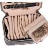 imageAngelinas Palace Jewelry Organizer Case Bridesmaid Gifts Travel Bag Vegan Leather Box for Necklace Earring Bracelet Ringblossom pinkblack