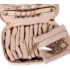 imageAngelinas Palace Jewelry Organizer Case Bridesmaid Gifts Travel Bag Vegan Leather Box for Necklace Earring Bracelet Ringblossom pinklight fawn
