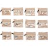 imageAngelinas Palace Jewelry Organizer Case Bridesmaid Gifts Travel Bag Vegan Leather Box for Necklace Earring Bracelet Ringblossom pinkpearl blue