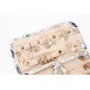 imageAngelinas Palace Lygen Leather Travel Jewelry Organizer Roll Foldable Jewelry Storage Bag Portable Holder Zipper Pockets for Necklaces Earrings Bracelets Rings Watches Brown SnakeskinJewelry jewelry