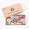 imageAngelinas Palace Lygen Leather Travel Jewelry Organizer Roll Foldable Jewelry Storage Bag Portable Holder Zipper Pockets for Necklaces Earrings Bracelets Rings Watches Brown SnakeskinBlue snakeskin