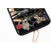 imageAngelinas Palace Lygen Leather Travel Jewelry Organizer Roll Foldable Jewelry Storage Bag Portable Holder Zipper Pockets for Necklaces Earrings Bracelets Rings Watches Brown SnakeskinDiamond black