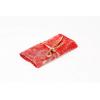 imageAngelinas Palace Lygen Leather Travel Jewelry Organizer Roll Foldable Jewelry Storage Bag Portable Holder Zipper Pockets for Necklaces Earrings Bracelets Rings Watches Brown SnakeskinMetallic gold