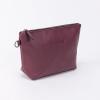 imageAngelinas Palace Personalized Makeup BagEmbossed Name Vegan Leather Cosmetic BagDurable Zipper Waterproof Travel Toiletry BagBurgundy