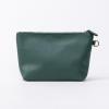 imageAngelinas Palace Personalized Makeup BagEmbossed Name Vegan Leather Cosmetic BagDurable Zipper Waterproof Travel Toiletry BagForest Green