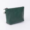 imageAngelinas Palace Personalized Makeup BagEmbossed Name Vegan Leather Cosmetic BagDurable Zipper Waterproof Travel Toiletry BagForest Green