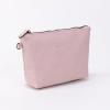 imageAngelinas Palace Personalized Makeup BagEmbossed Name Vegan Leather Cosmetic BagDurable Zipper Waterproof Travel Toiletry BagJelly Pink