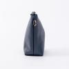 imageAngelinas Palace Personalized Makeup BagEmbossed Name Vegan Leather Cosmetic BagDurable Zipper Waterproof Travel Toiletry BagNighttime Blue