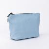 imageAngelinas Palace Personalized Makeup BagEmbossed Name Vegan Leather Cosmetic BagDurable Zipper Waterproof Travel Toiletry BagPearl Blue