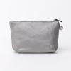 imageAngelinas Palace Personalized Makeup BagEmbossed Name Vegan Leather Cosmetic BagDurable Zipper Waterproof Travel Toiletry BagPewter
