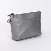 imageAngelinas Palace Personalized Makeup BagEmbossed Name Vegan Leather Cosmetic BagDurable Zipper Waterproof Travel Toiletry BagPewter