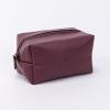 imageAngelinas Palace Personalized Makeup BagWaterproof Vegan Leather Toiletry BagEmbossed Name Cosmetic Bag for Birthday Bridesmaids Wedding GiftBurgundy