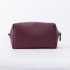 imageAngelinas Palace Personalized Makeup BagWaterproof Vegan Leather Toiletry BagEmbossed Name Cosmetic Bag for Birthday Bridesmaids Wedding GiftBurgundy