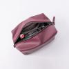 imageAngelinas Palace Personalized Makeup BagWaterproof Vegan Leather Toiletry BagEmbossed Name Cosmetic Bag for Birthday Bridesmaids Wedding GiftBurgundy