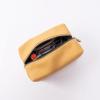 imageAngelinas Palace Personalized Makeup BagWaterproof Vegan Leather Toiletry BagEmbossed Name Cosmetic Bag for Birthday Bridesmaids Wedding GiftCanary Yellow