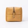 imageAngelinas Palace Personalized Makeup BagWaterproof Vegan Leather Toiletry BagEmbossed Name Cosmetic Bag for Birthday Bridesmaids Wedding GiftCanary Yellow