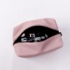 imageAngelinas Palace Personalized Makeup BagWaterproof Vegan Leather Toiletry BagEmbossed Name Cosmetic Bag for Birthday Bridesmaids Wedding GiftJelly Pink