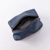imageAngelinas Palace Personalized Makeup BagWaterproof Vegan Leather Toiletry BagEmbossed Name Cosmetic Bag for Birthday Bridesmaids Wedding GiftNighttime Blue