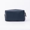 imageAngelinas Palace Personalized Makeup BagWaterproof Vegan Leather Toiletry BagEmbossed Name Cosmetic Bag for Birthday Bridesmaids Wedding GiftNighttime Blue