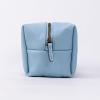 imageAngelinas Palace Personalized Makeup BagWaterproof Vegan Leather Toiletry BagEmbossed Name Cosmetic Bag for Birthday Bridesmaids Wedding GiftPearl Blue