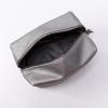 imageAngelinas Palace Personalized Makeup BagWaterproof Vegan Leather Toiletry BagEmbossed Name Cosmetic Bag for Birthday Bridesmaids Wedding GiftPewter