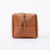 imageAngelinas Palace Personalized Makeup BagWaterproof Vegan Leather Toiletry BagEmbossed Name Cosmetic Bag for Birthday Bridesmaids Wedding GiftSaddle