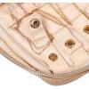 imageAngelinas Palace Small Waterproof Jewelry Organizer Case Vegan Leather Travel Storage Bag Bridesmaid Gifts for Necklace Earring Bracelet Ringchampagnechampagne
