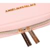 imageAngelinas Palace Small Waterproof Jewelry Organizer Case Vegan Leather Travel Storage Bag Bridesmaid Gifts for Necklace Earring Bracelet Ringchampagnesoft pink