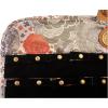 imageAngelinas Palace Tenby Jewelry Double Side Hanger Organizer Hook Hanging Closet Jewelry Storage Roll 24 Earring Ring Bars 28 Bracelet Pouches Watches Pocket 40 Necklaces LoopsAP GreenLacy Roses