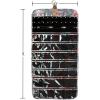 imageAngelinas Palace Tenby Jewelry Double Side Hanger Organizer Hook Hanging Closet Jewelry Storage Roll 24 Earring Ring Bars 28 Bracelet Pouches Watches Pocket 40 Necklaces LoopsAP GreenLacy Roses