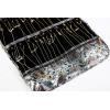 imageAngelinas Palace Tenby Jewelry Double Side Hanger Organizer Hook Hanging Closet Jewelry Storage Roll 24 Earring Ring Bars 28 Bracelet Pouches Watches Pocket 40 Necklaces LoopsAP GreenBlue Snakeskin